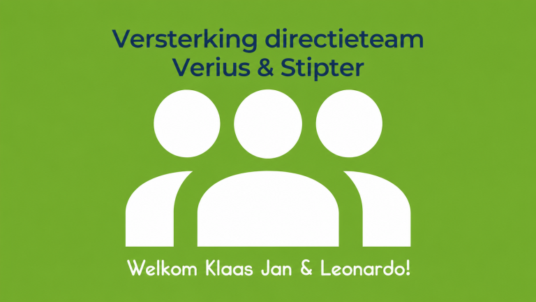Versterking directieteam Verius & Stipter